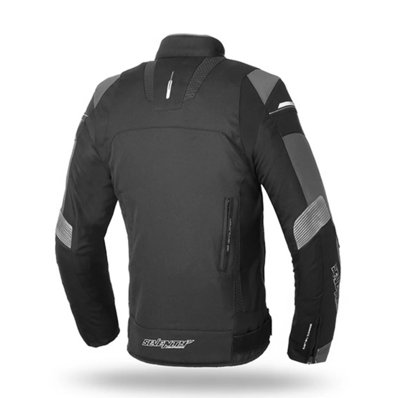 Chaqueta para Moto Seventy SD-JR69 Invierno Hombre Negro/Gris-1