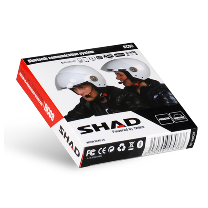 Shad Kit Manos Libres Intercom BC03 Negro