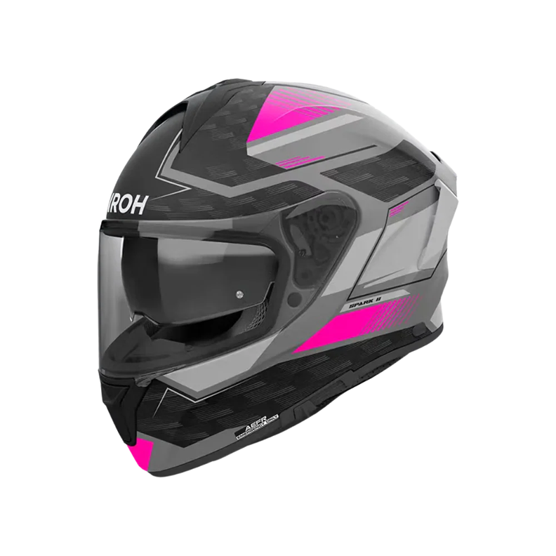 Casco para moto Airoh Spark 2 Zenith Rosado Mate