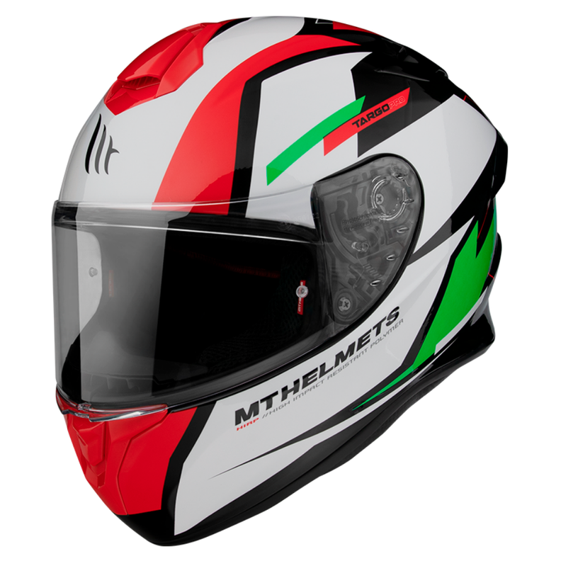 Casco De Moto Mt Helmets Targo Pro Sound C6 Verde Perla-0