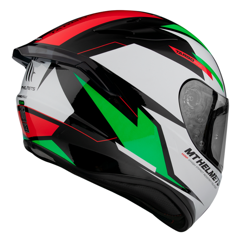 Casco De Moto Mt Helmets Targo Pro Sound C6 Verde Perla-2