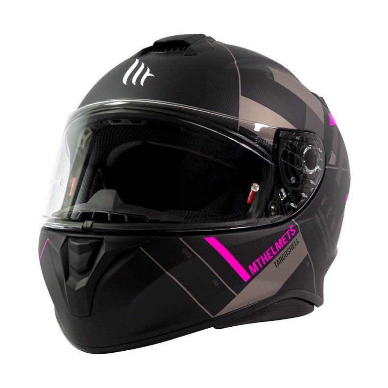 Casco MT Targo Veneris B8 Rosa Mate -1