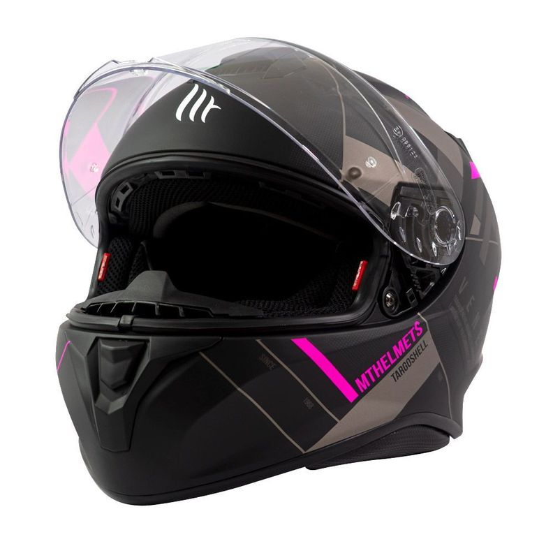 Casco MT Targo Veneris B8 Rosa Mate -2