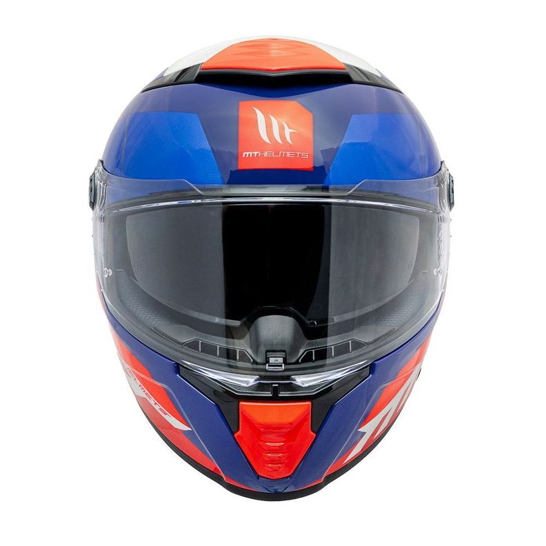 Casco MT Thunder 4 SV Exa C7 Azul Brillo + Pinlock-1
