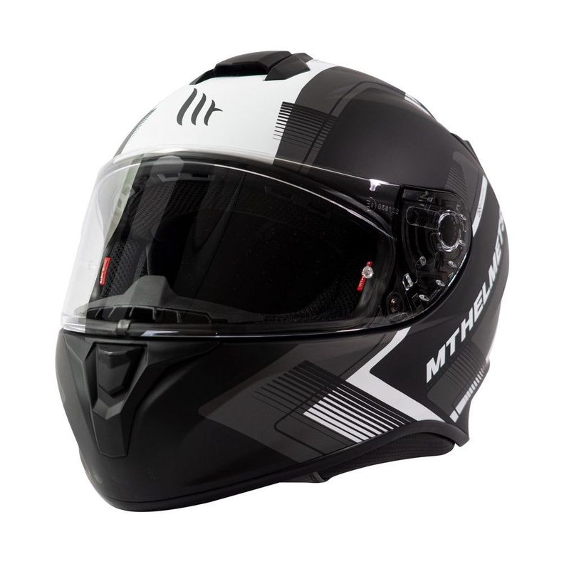 Casco De Moto Mt Helmets Targo Ivy D2 Gris Mate-1
