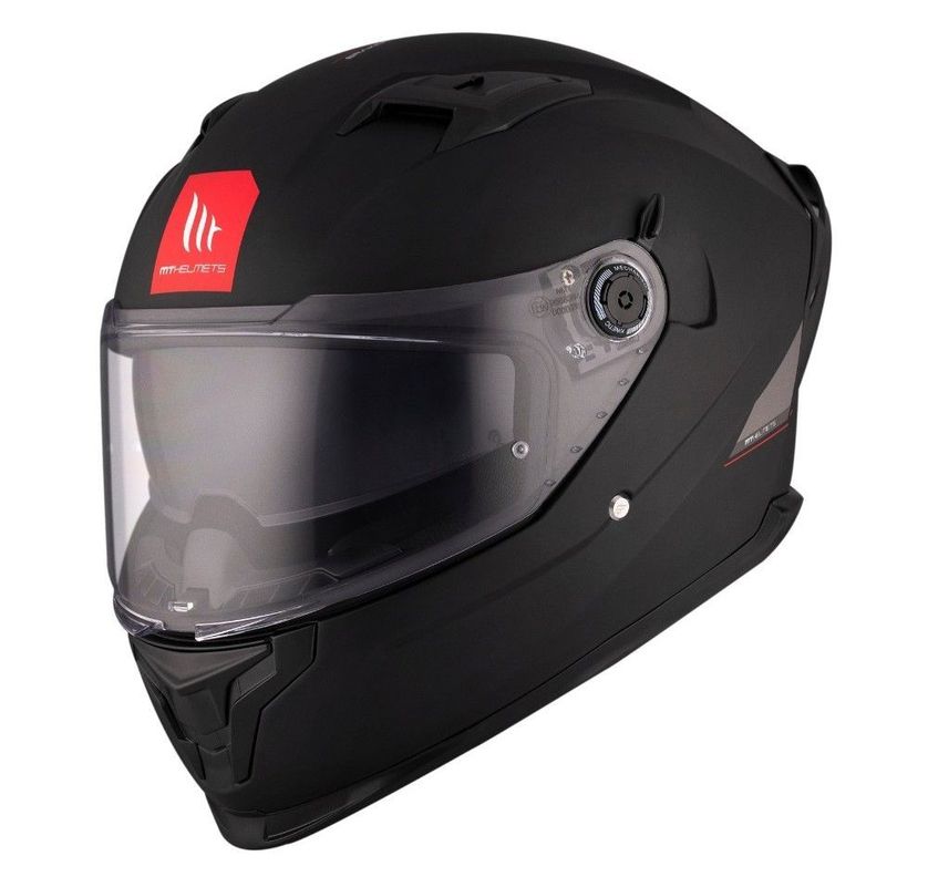Casco MT Braker SV Solid A1 Negro Mate-0