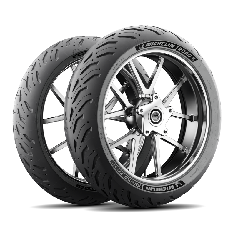 Neumatico para moto Michelin 160/60ZR17 (69W) ROAD 6 R TL Negro