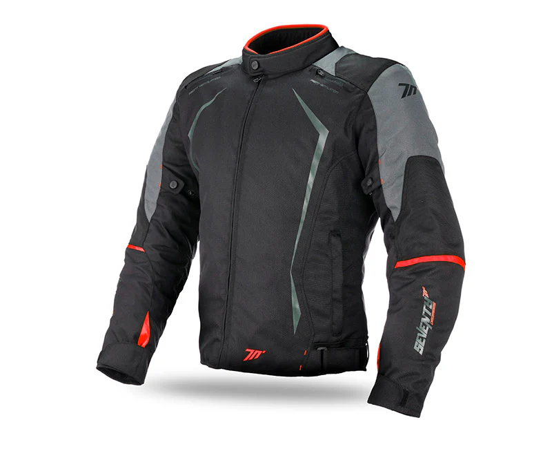 Chaqueta para Moto Seventy SD-JR47 Racing Roja-0