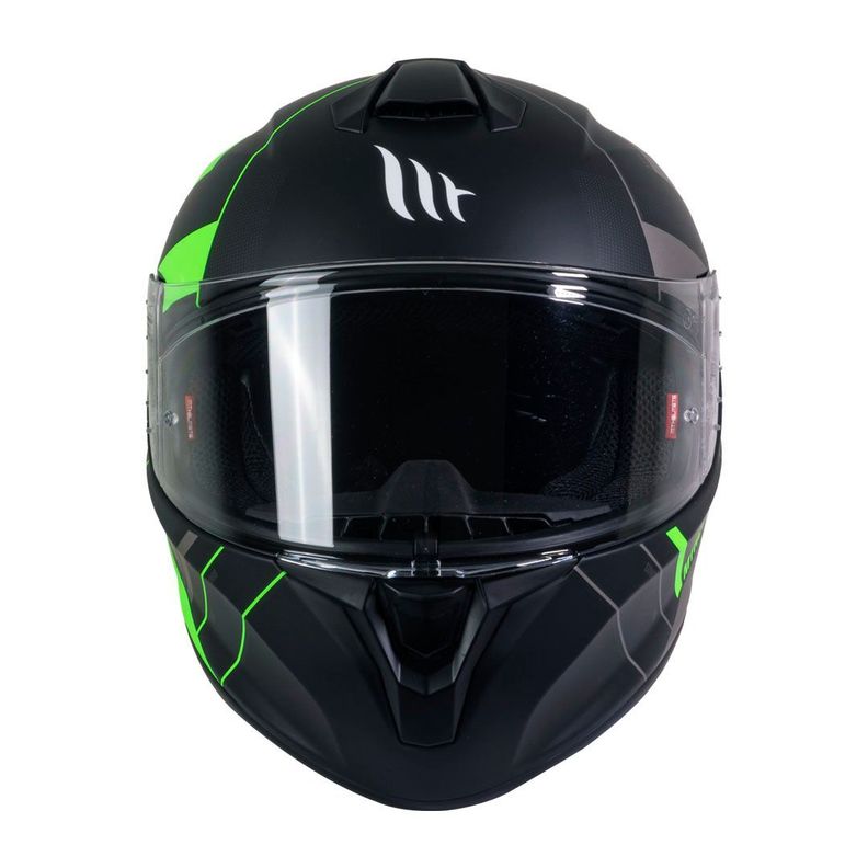 Casco MT Targo Veneris B6 Verde Fluor Mate-3