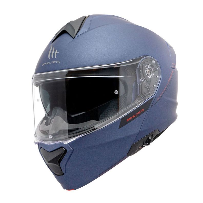 Casco MT Genesis SV Solid A7 Azul Mate-2
