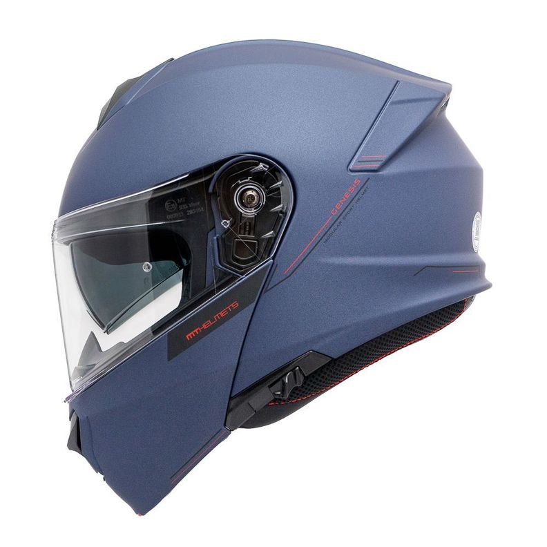 Casco MT Genesis SV Solid A7 Azul Mate-4
