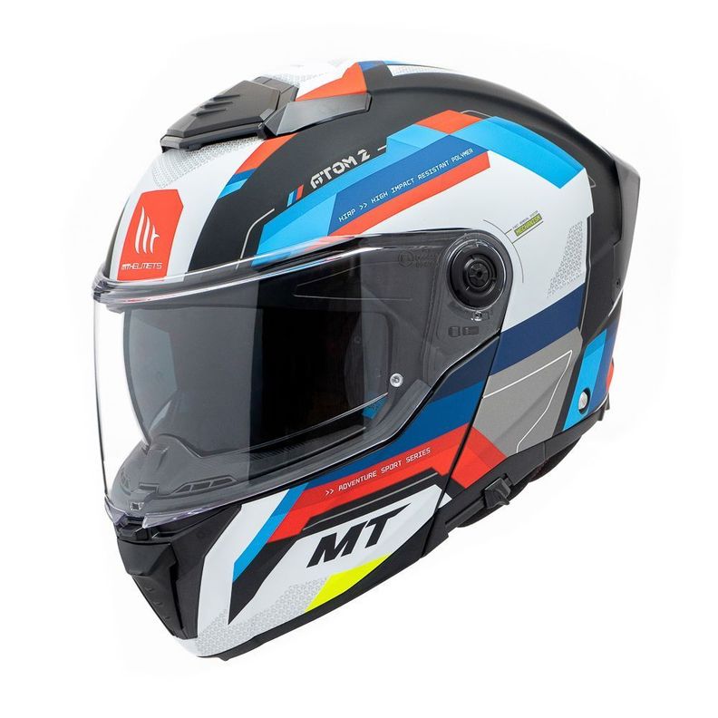 Casco MT Atom 2 SV Bast A1 Negro Mate + Pinlock-0