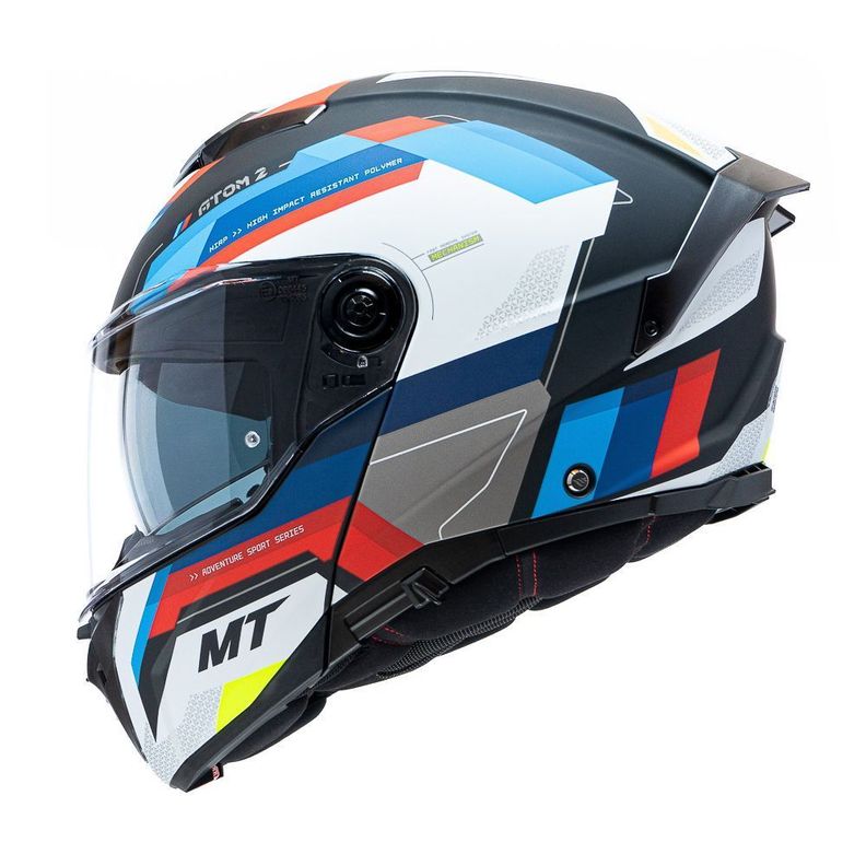 Casco MT Atom 2 SV Bast A1 Negro Mate + Pinlock-2