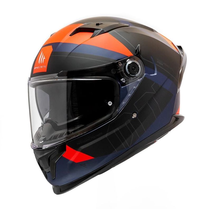 Casco MT Braker SV Lab E5 Rojo Mate-0