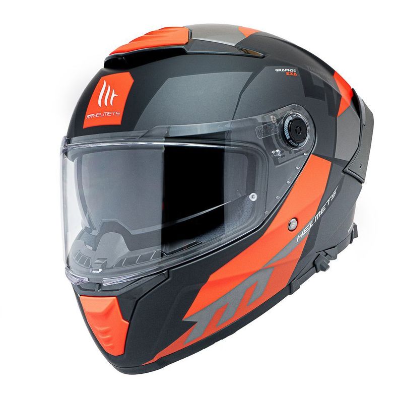 Casco MT Helmets Thunder 4 SV Exa A5 Rojo Mate + Pinlock Incluido-4