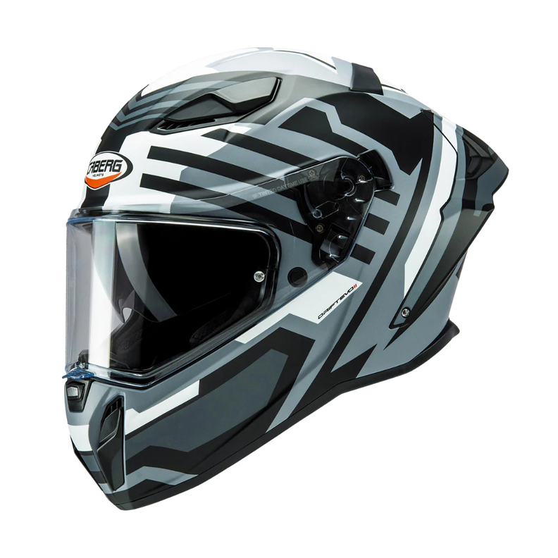 Casco para moto Caberg Drift Evo II Horizon Matt Grey/Black/White  Gris M
