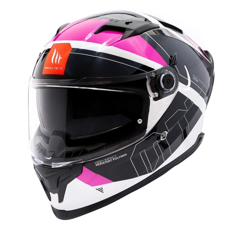 Casco MT Braker SV Lab A8 Rosa Brillo-0