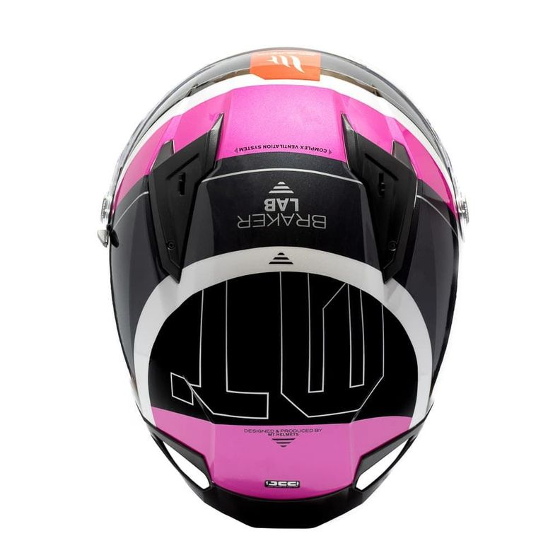 Casco MT Braker SV Lab A8 Rosa Brillo-5