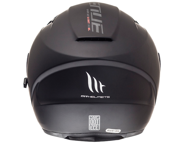 Casco De Moto Mt Helmets - Avenue Sv Solid - Negro Mate-1