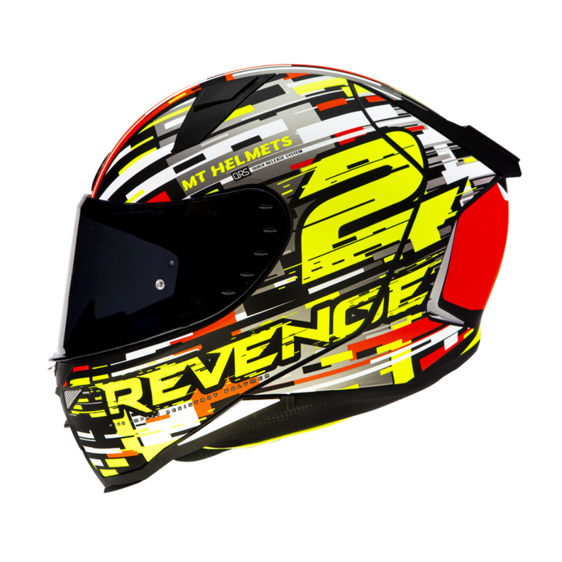 Casco De Moto Mt Helmets Revenge 2 Baye A5 Rojo Brillo-2