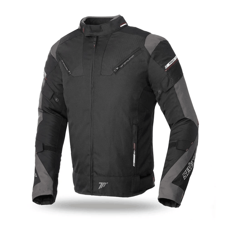 Chaqueta para Moto Seventy SD-JR69 Invierno Racing Hombre Negra/Rojo-0