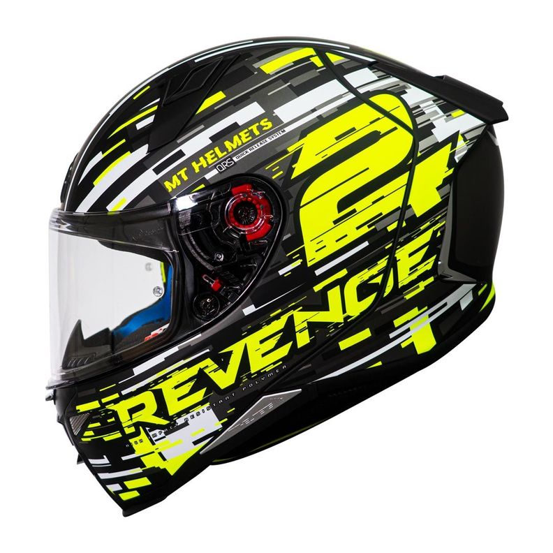Casco De Moto Mt Helmets  Revenge 2 Baye A1 Negro Mate-0