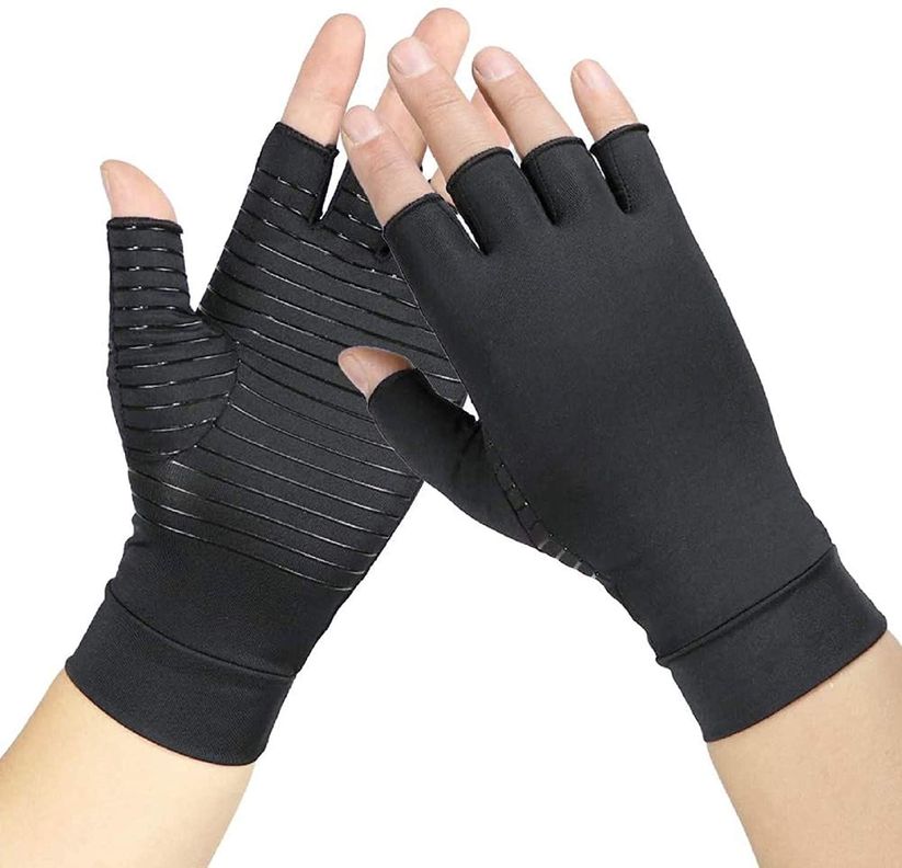 Guantes Cobre Para La Artritis Y Compresión Túnel Carpiano-0