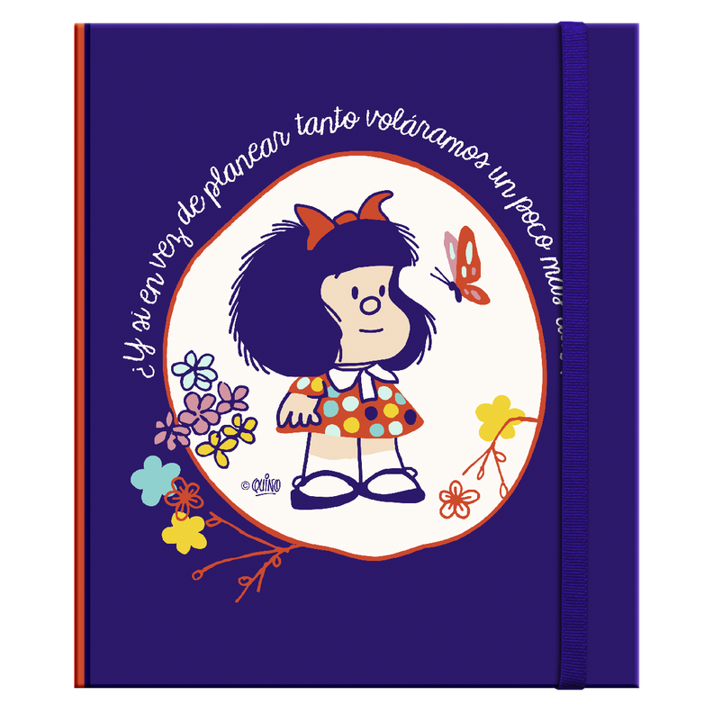 Libreta Lujo Cuaderno ESCRIBE TODO CON MAFALDA Y PORQUE NO?-4