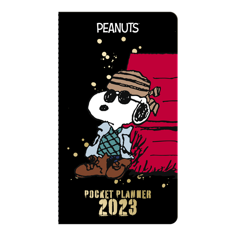 Calendario Agenda de Bolsillo Snoopy Super Cool 2023-0