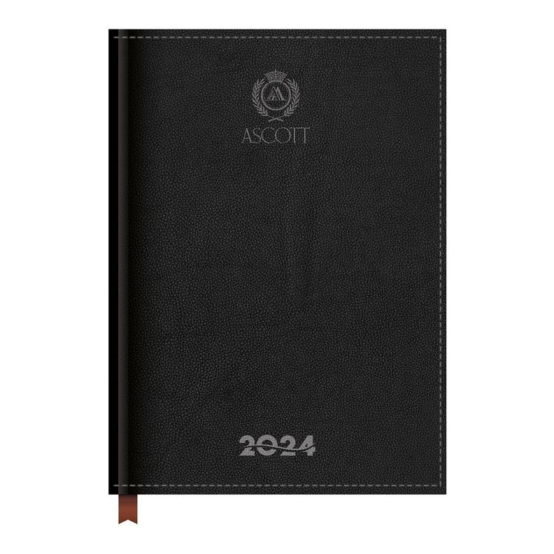 Agenda Ascott 365 Classic Semana A La Vista Negro 2024-0