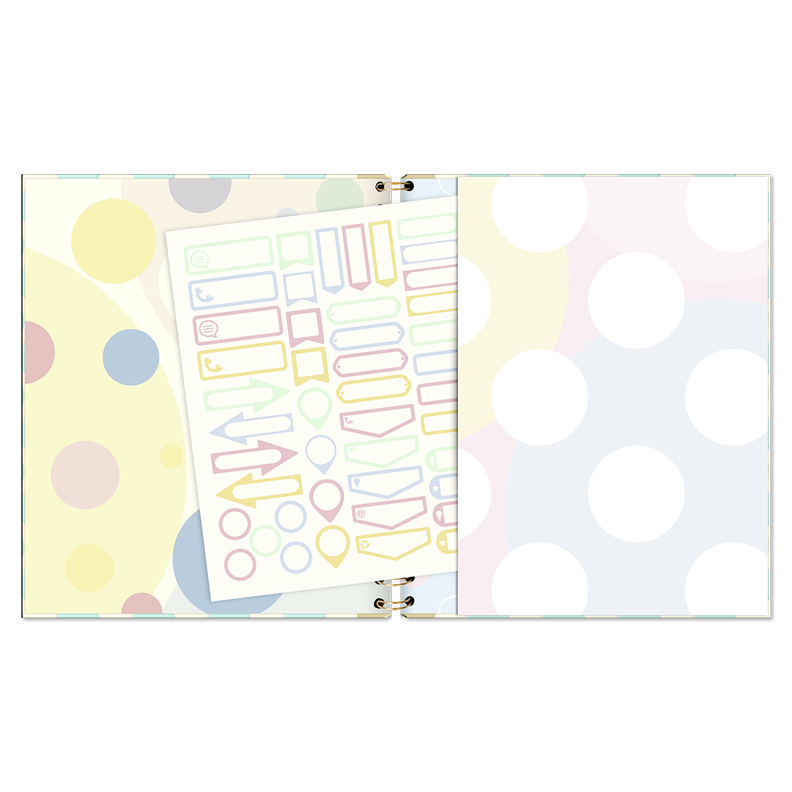 Agenda Floral Tiny Little Wonders Espiral Semana Vista 2024-3