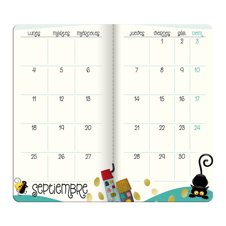 Calendario Agenda de Bolsillo Cat´s inSight 2023-1