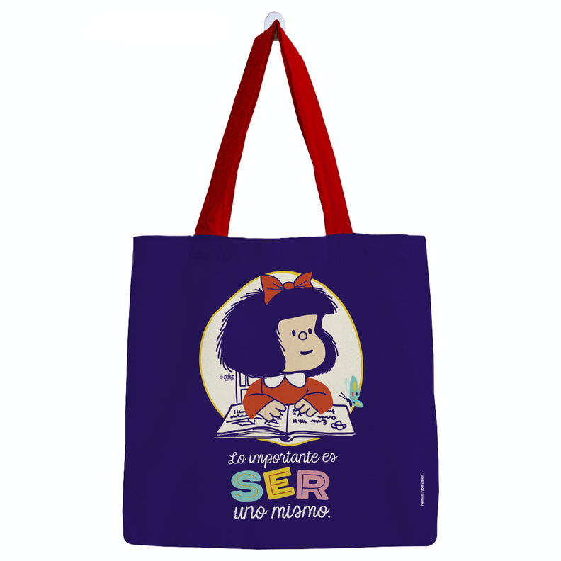 BOLSA ALGODÓN GRANDE MAFALDA AND THE BIG CRASH-0