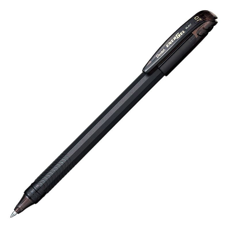Roller Energel Lapiz Gel Pentel Makkuro 0,7mm Negro - 12uni-2