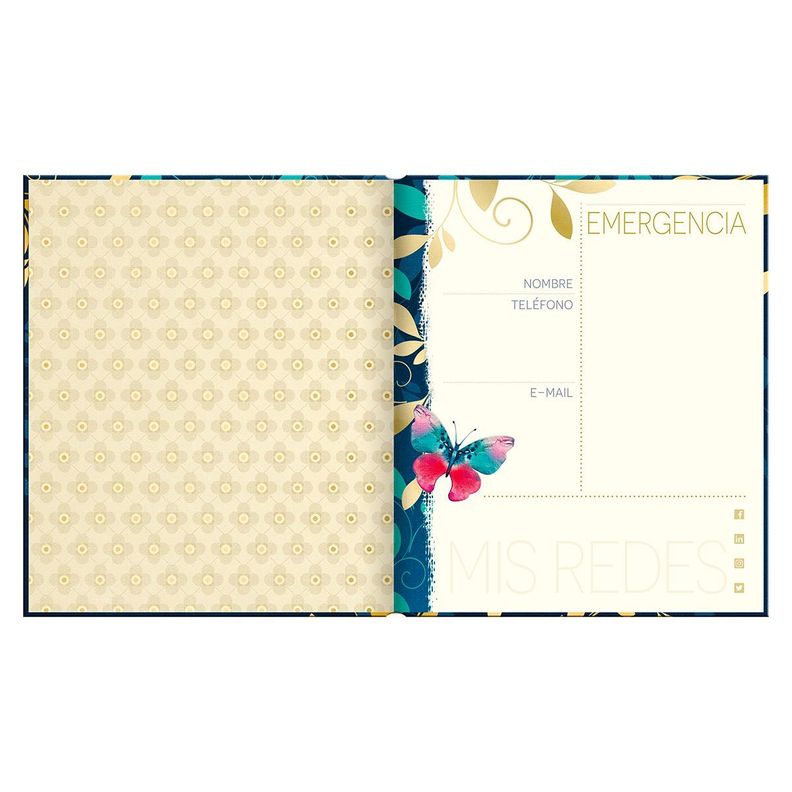 Agenda Butterflyes in Blue Semana a la Vista 2023-3