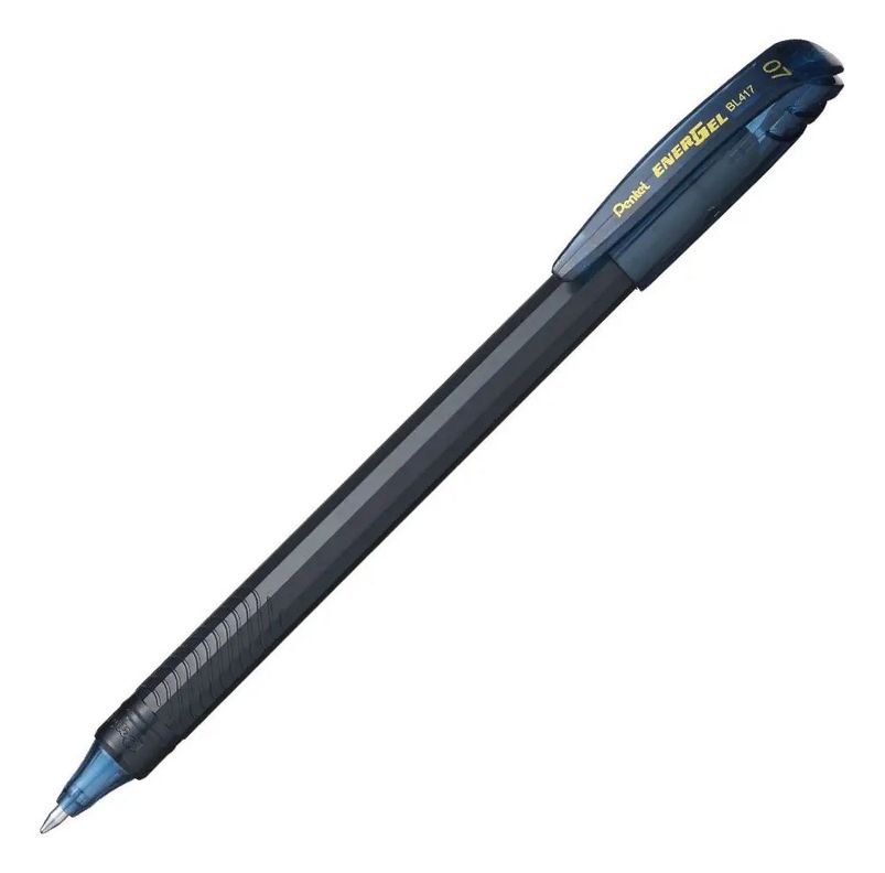 Roller Lapiz Gel Pentel Makkuro 0,7mm Navy B + Rojo - 24uni-3