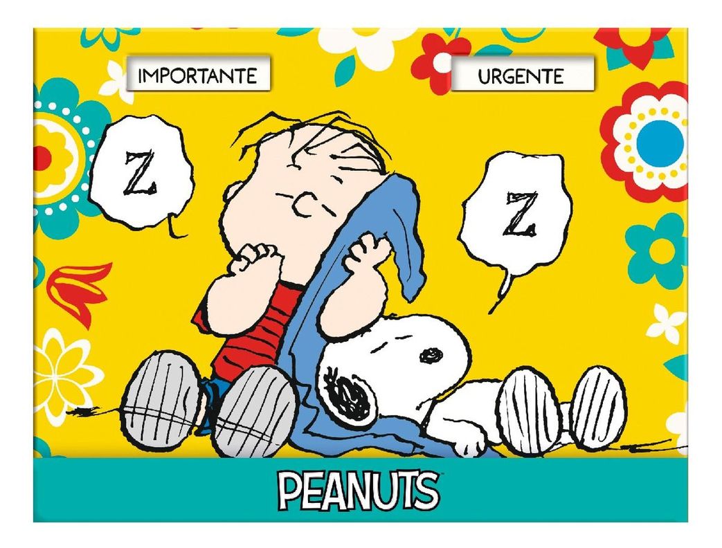 Caja Lujo SNOOPY COLOR Notas Adhesivas Importante - Urgente-1