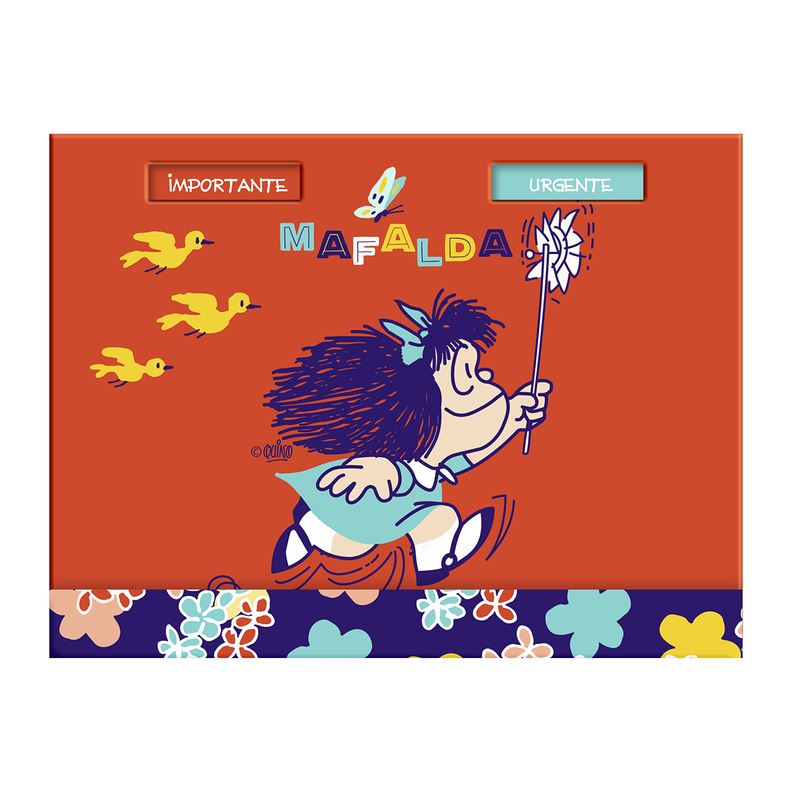 Caja De Lujo Mafalda Notas Adhesivas Importante - Urgente-2