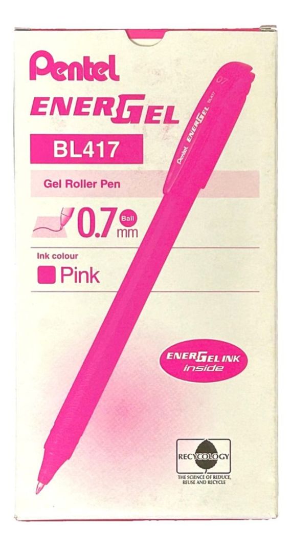 Roller Energel Lapiz Gel Pentel Makkuro 0,7mm Color P2 -12un-6