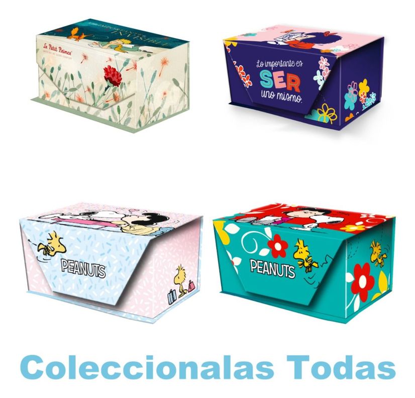 Caja Super Lujo Notas Escritorio SNOOPY FULL COLOR-3