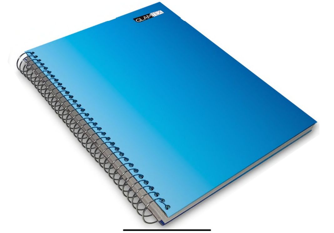 CUADERNO SUPER CLASS 120H 7MM 4UNI 3 MATERIAS COLORS GLAMTEX-0