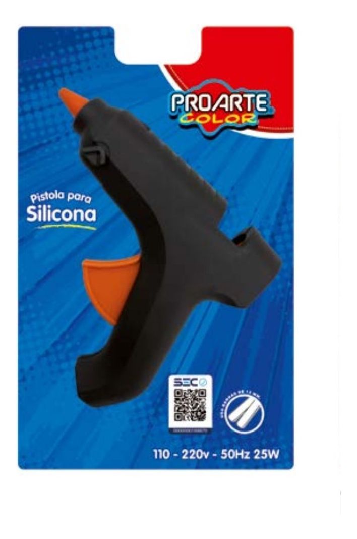 Pistola Manualidades Silicona Electrica Proarte 12mm-0