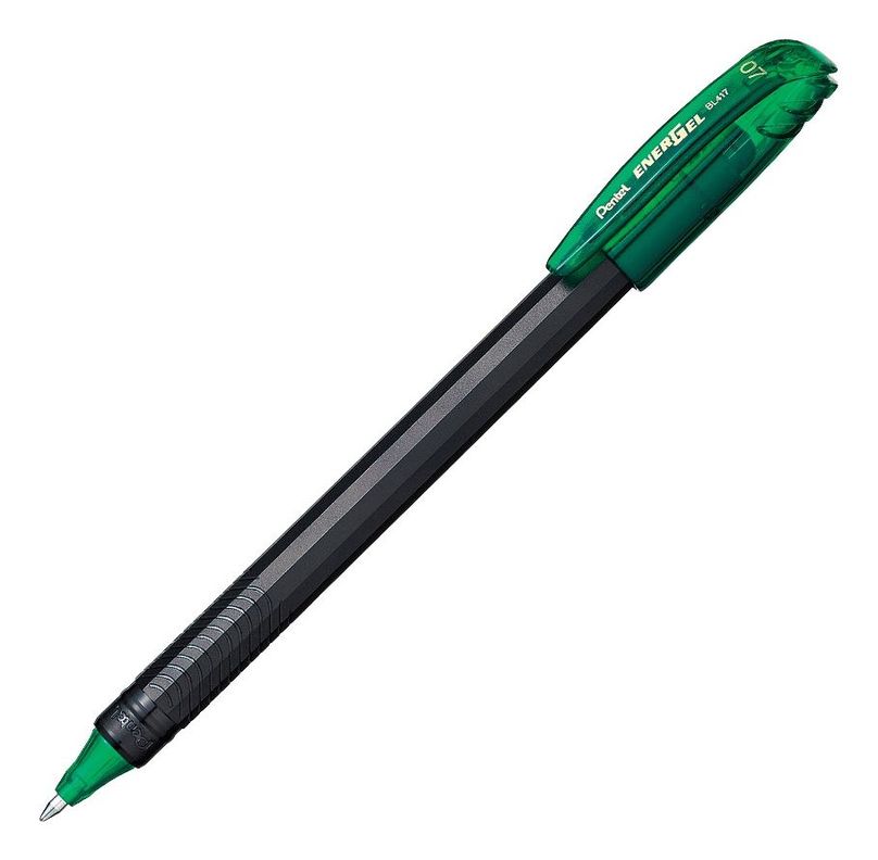Roller Energel Lapiz Gel Pentel Makkuro 0,7mm Verde - 12uni-2