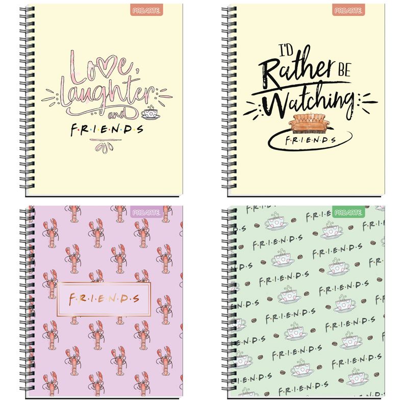 Cuaderno Universitario F*r*i*e*n*d*s 100hj 7mm Mix - 5uni-3