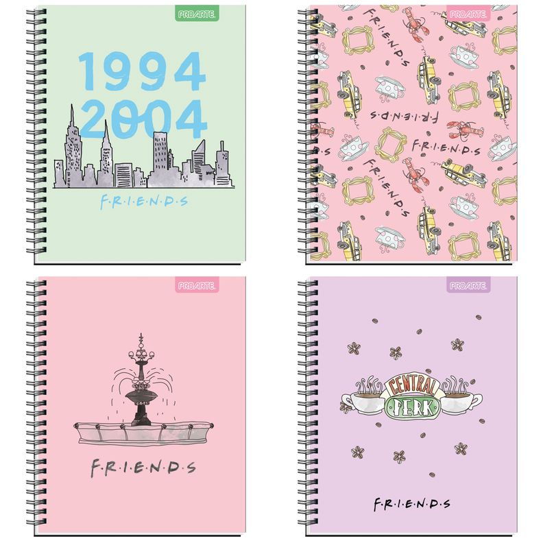 Cuaderno Universitario F*r*i*e*n*d*s 100hj 7mm Mix - 5uni-2