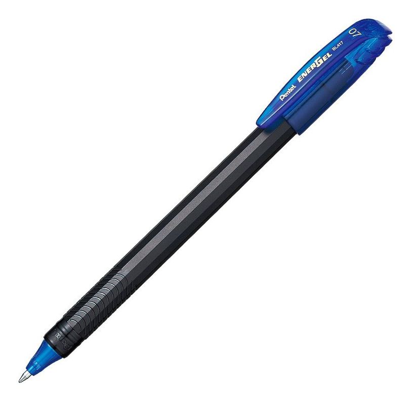Roller Energel Lapiz Gel Pentel Makkuro 0,7mm Azul - 12uni-2