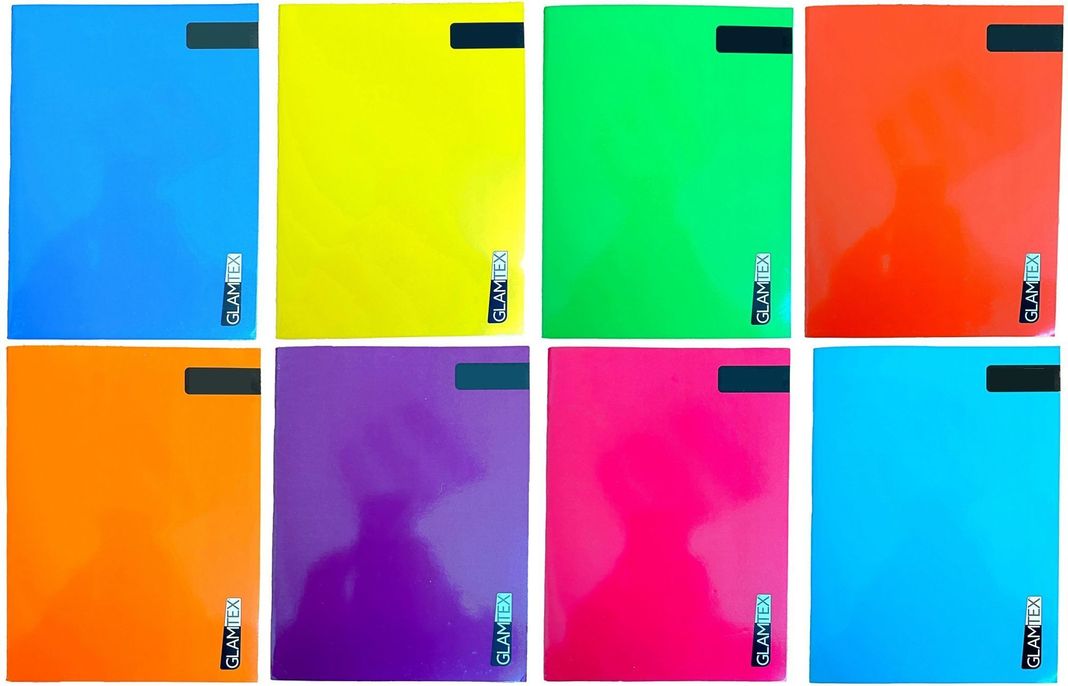 CUADERNO COLLEGE 80HJS COMPOSICION 8UNI COLORES GLAMTEX Surtido [ 999 ]