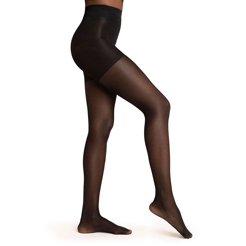 Panty Push Up Transparente Negro-0
