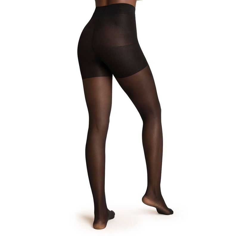 Panty Push Up Transparente Negro-1