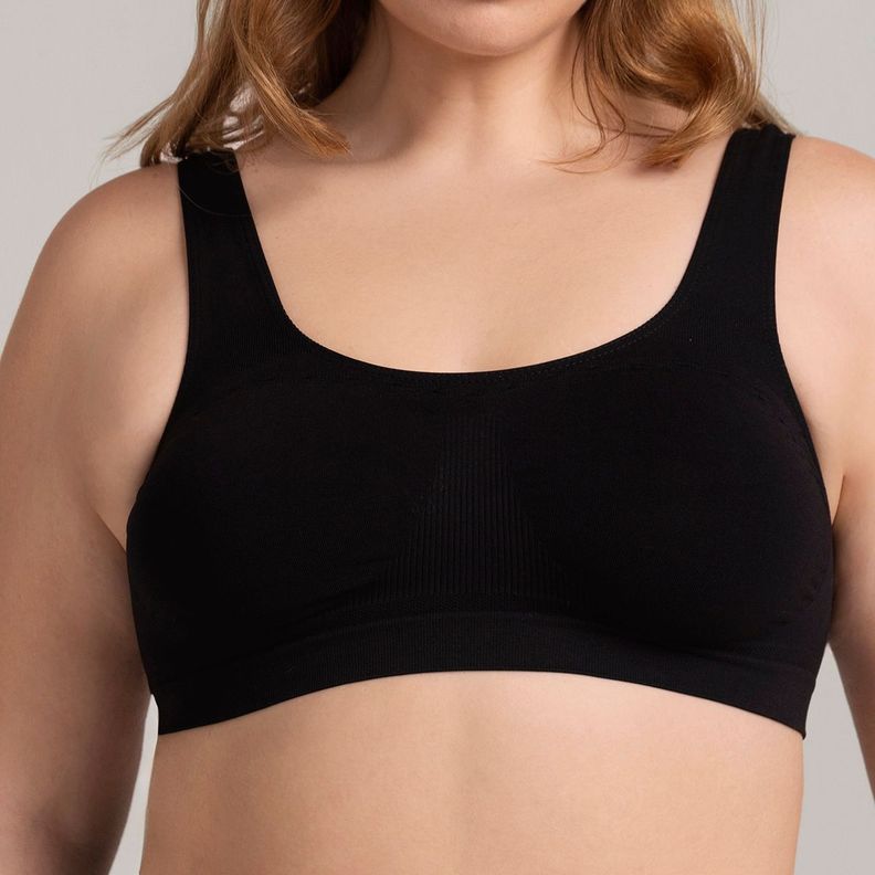 Sosten Basic Confort Seamless Negro Monarch L